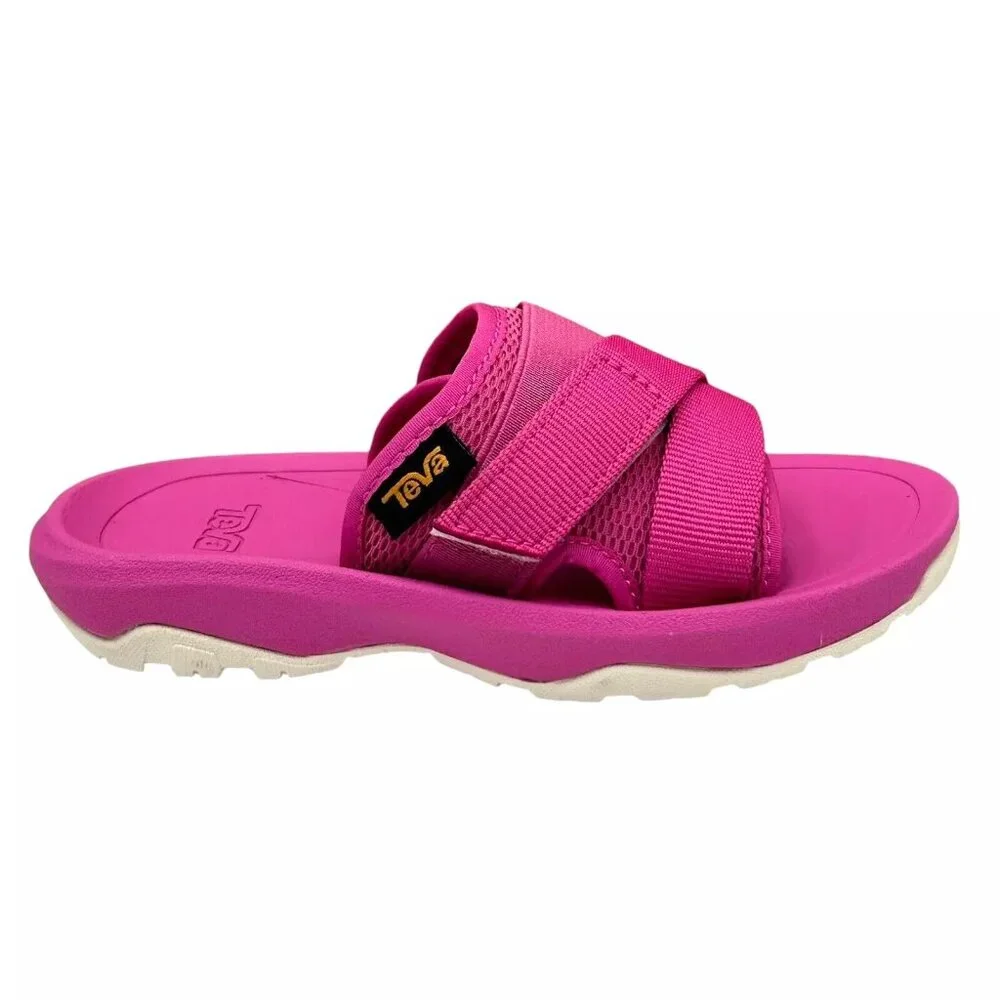 Teva Hurricane Toddler Girl's Verge Slide Sandal Size 9 Pink EVA-Foam Midsole‎